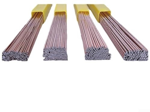 ER70S-6 - Alambre de soldadura de 1,6 mm, 2,0 mm, 2,5 mm, 3,2 mm para acero al carbono y acero de baja aleación, recubierto de cobre para varilla de soldadura TIG MIG, carrete de 1 kg, compatible (4,0