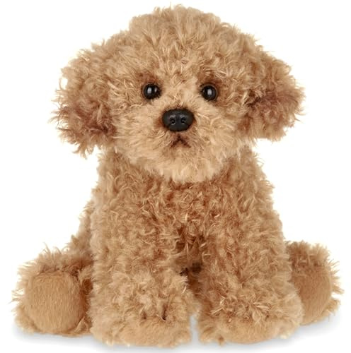 Bearington Lil' Doodles Labradoodle Kleiner Plüschwelpe, Hundestofftier, 6,5 Zoll