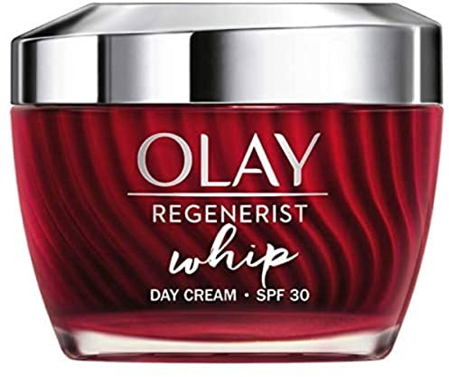 Olay Regenerist Whip - Leichte, Matte Tagescreme Für Das Gesicht Mit SPF 30-50 ml