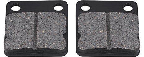 Akozon 1 Set di Pastiglie Freno a Disco Semi-metalliche per Moto Set Ganasce Freno Pastiglie Freno in Metallo-ceramica a Giunzione Calda Per Scooter Moto da 50-250 ATV