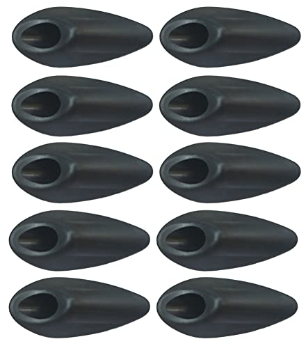 iSpchen Clip Per Cavo Bici 10 Pezzi,Fermacavi Per Bici Tubi Flessibili In Nylon Per Fascette Per Bici Morsetto Per Cavo Bici Fascette Guida Tubo Fibbie Freno Bici Mtb Clip Per Cavo Del Freno