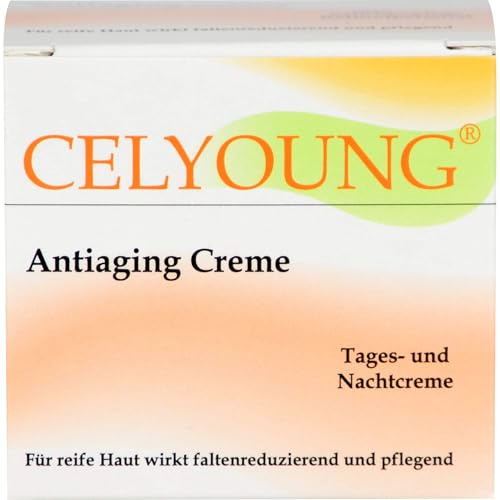 CELYOUNG Antiaging Creme Tages-und Nachtcreme, 50 ml Creme