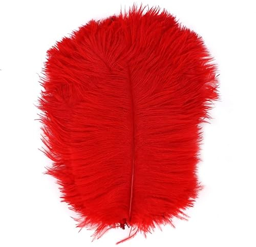 100 Stück/Lot 15–20 cm Straußenfedern für DIY-Federn, Schmuckherstellung, bunte Federn-grün100 Stück 15–20 cm