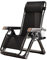 Zero Gravity Chair,CEIEVER Garden Chair 0°-170°Folding Sun Lounger with Adjustable Headrest Folding Recliner Deck Chairs Max load Capacity 300Kg Outdoor & Garden Sunloungers for Pool Patio Terrace (C)