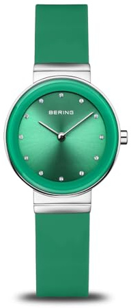 Bering Damen Quarzuhr Classic Collection mit Edelstahl und Saphirglas 3 ATM