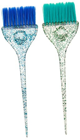 IWOWHERO 2stücke Teiliges Haarfärbe Flexiblem Borstenkamm Gleichmäßige Farbauftragung Wiederverwendbar Und Leicht Zu Reinigen Für Professionelle Und Private Haarfärbung Behandlung Zu Hause