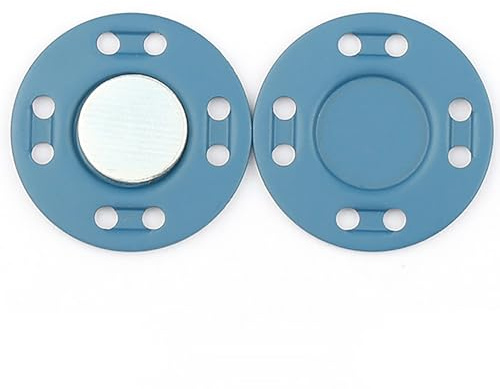 5 st/set magnetknappar sömnadsmaterial magnetiskt metallspänne 5 par osynliga tryckknappar för kläder kappa handgjord gör-det-själv-tillbehör