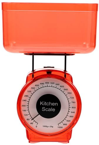 OFFSCH Balance De Cuisine Domestique Outil De Pesée Accessoire Pour Cuisine Avec Plateau Gradué Pour Solides Et