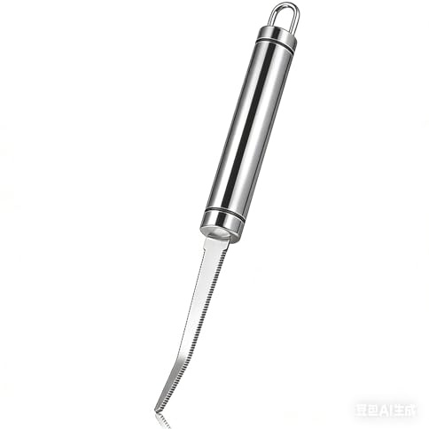 Stainless Steel Fruit Knife Serrated Edge Pomelo Orange Peeler Citrus Peeling Tool for Grapefruit Lemon Kiwi Melon Lime Pitaya Kitchen Gadgets