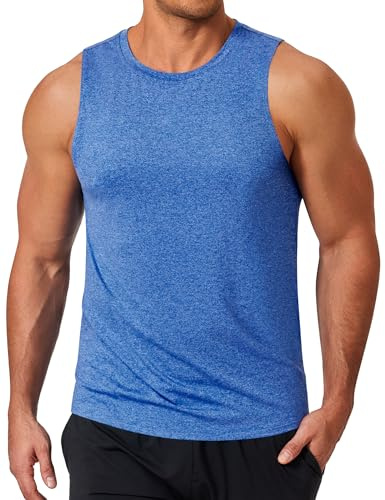 COOFANDY Débardeur Homme Léger T-Shirt Sport Fitness Séchage Rapide Débardeur de Musculation Gym Été T-Shirt Fonctionnel