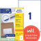 AVERY Zweckform 3478-200 Universal Etiketten (200 plus 20 Klebeetiketten extra, 210x297mm auf A4, bedruckbare Versandetiketten, selbstklebende Versandaufkleber mit ultragrip) 220 Blatt, weiß