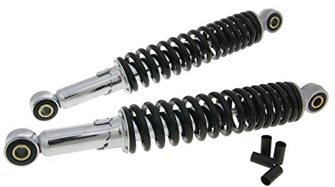 AMMORTIZZATORE Set universale nero 260 mm – CICLOMOTORE, Scooter, ciclomotore