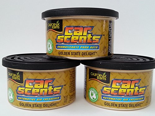 Car Scents California Sents Golden State Delight Lufterfrischer 3er Sparpack - Set