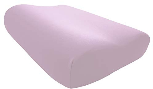 Edda Lux Federa adatta al Tempur Original cuscino S, M, L e XL, 50 x 31 cm, in morbido jersey di 100% cotone per guanciali da collo, Lavanda