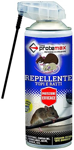 VIRIDEX PROTEMAX Repellente Topi E RATTI Spray 400ML