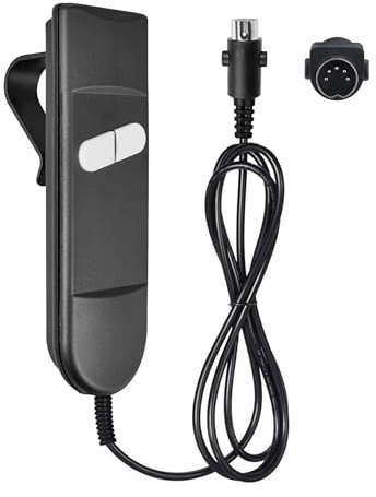 SZAWINLI Electric Recliner Replacement Parts,5 Pin 2 Button Direct Power Recliner Remote Control,Used for Connection of Okin Lift Electric Recliner