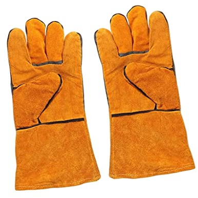 SilteD Guantes de aislamiento de llama para cocina, herramienta de horneado, guantes de horno ignífugos, guantes de barbacoa, guantes de barbacoa para chimenea