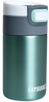 ESTEXO Kambukka Etna Thermobecher Kaffeebecher 300 ml Isolierbecher to Go Becher Grün