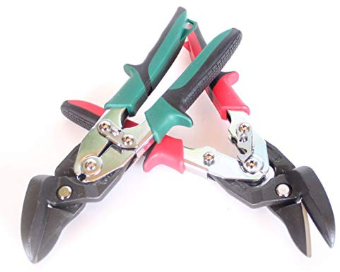 Forbici prof.metallo set 2 pz. Ideal+foro forbice latta posatore idraulico