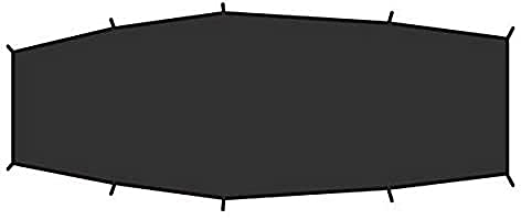 Fjällräven Shape 2 Protective Footprint One Size, Schwarz
