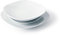 Excelsa Square Servizio Tavola 18 Pezzi, Porcellana, Bianco