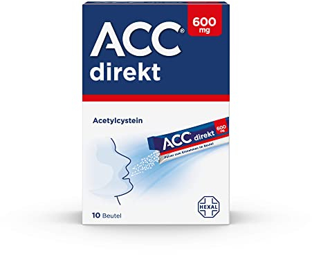 ACC direkt 600 mg Pulver zum Einnehmen im Beutel 10 St