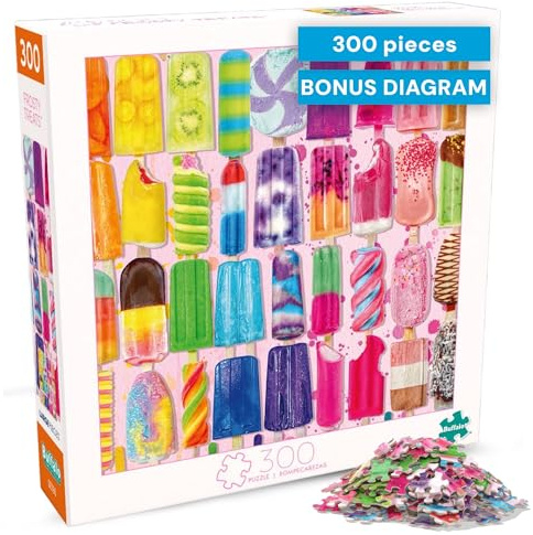 Buffalo Games Lars Stewart, Frosty Treats,300 Pc Jigsaw Puzzle, 21.25 x 15