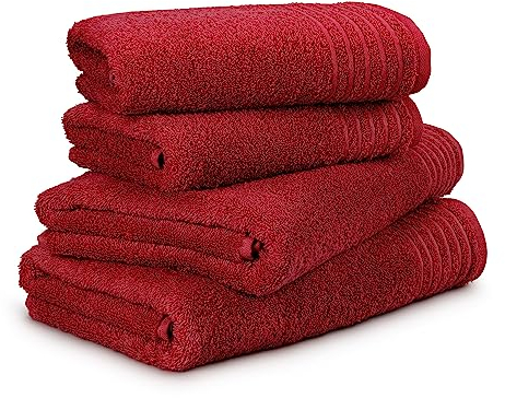 Möve Handtuchset New Classic 4-TLG Handtücher - 2X 50x100cm + 2X 67x140cm, 100% Baumwolle,