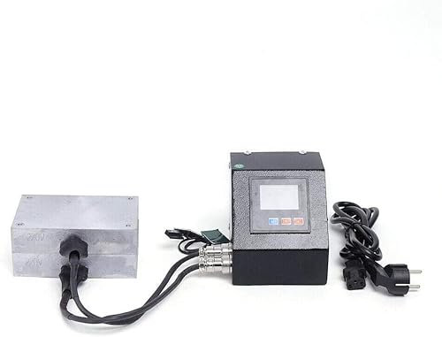 Estabeter Heißprägemaschine 1200W Digitalanzeige Kolophonium Hitzepresse Doppel Heizplatte Elektrisch Kolophonium Hitzepresse | 43 * 42 * 37 cm |