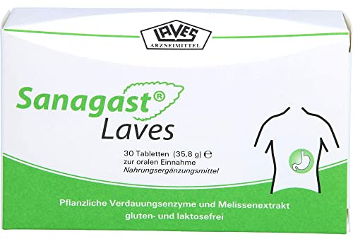 Sanagast Laves Tabletten, 30 St. Tabletten