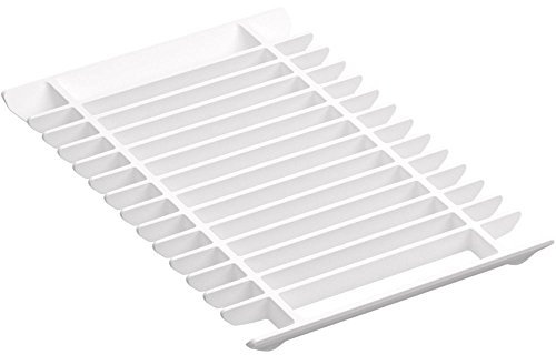 KOHLER K-5542-0 Prolific Multipurpose Grated Rack, Dish Rack, Defrosting Rack, Dishwasher Safe, White