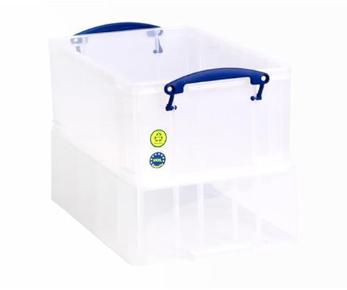 Really Useful Box 9 Litre XXL - 395 x 250 x 245 mm - Transparent