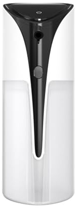 Dispensador automático de jabón líquido de 450 ml, USB C, recargable, sin contacto, desinfectante de manos, sensor de movimiento