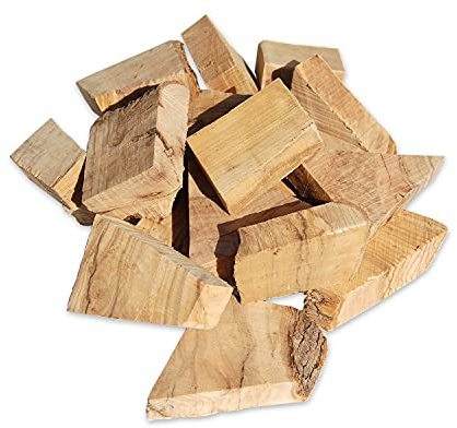 D.O.M.® 1 kg unbearbeitetes OLIVENHOLZ für DIY-Kreationen