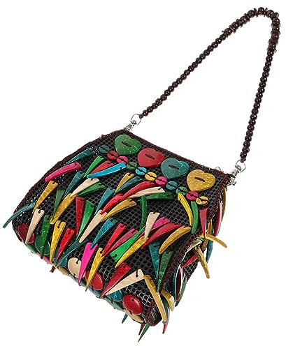 TOGEVAL Fransen-umhängetasche Damen Vintage Quaste Tasche Handtasche Im Ethno-stil Umhängetasche Mit Fassungsvermögen Für Alltag Shopping Wandern Camping