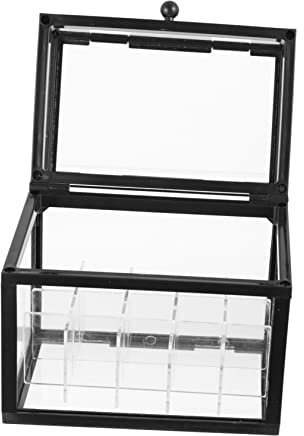 FOMIYES Portarossetti Organizzatore Scatola Esposizione Rossetti Contenitore per Rossetti e Cosmetici Design Moderno Semplice Coperchio
