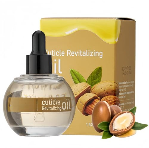 Cuticle Oil - Nail Cuticle Oil for Nail Care - Natural Almond Nail Oil Contain Vitamin B & E, Moisturizes and Quick Absorb Cuticles Care Oil,Strengthens Nails, Prevents Hangnails