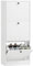 HOMCOM Zapatero Estrecho con 3 Puertas Abatibles Zapatero Entrada Recibidor con Estantes Ajustables para 12 Pares de Zapatos para Pasillo Espacios Reducidos 47x28x115 cm Blanco Veteado