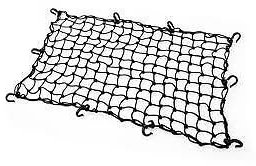 EXTRA LARGE 12 HOOK ELASTIC CARGO NET 160CM X 110CM LUGGAGE BUNGEE BOOT STORAGE ROOF CAR VAN TRAILER SUV AC38