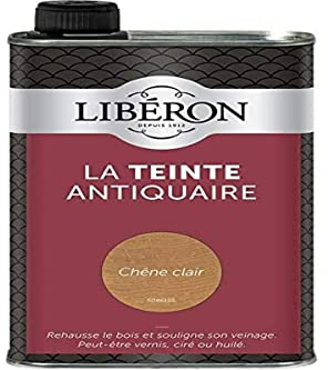 Libéron Teinte antiquaire pour meubles et objets, Chêne clair, 0,5L