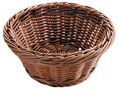 LACOR - 63871 - Cesta De Pan Redonda 19x8 cm - Marrón