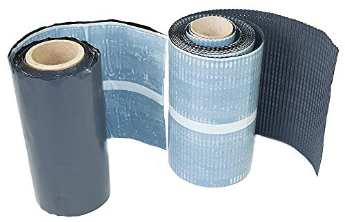 Easy Trim Lead R | 150mm x 5m | Textured | Lead Free Flashing | Self Adhesive Lead Flashing Replacement