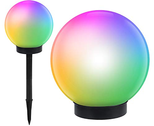 Green Blue Jardín Solar LED Lámpara de pie LED (multicolor, 1 unidad - 25cm)