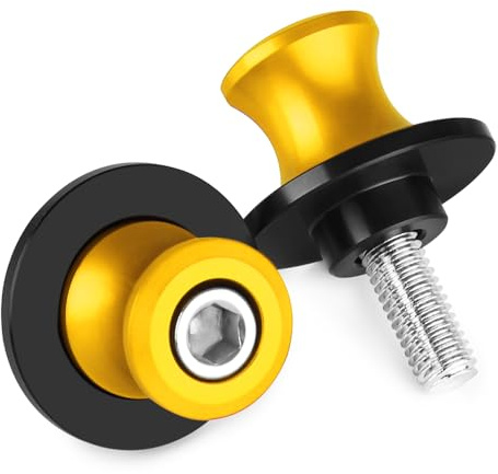 Diábolos Moto Basculante Bobina de Deslizadores Tornillo del Soporte M6 6mm CNC Aluminio para YZF-R1 YZF-R25 YZF-R3 YZF-R6 FZ8 FZ9 FZ1 FZ6 V-MAX MT-01 MT25 MT03 MT07 MT09 FJR1300 XJR1300