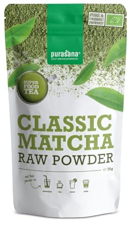 Purasana® | Bio Matcha Pulver (75g) | Andere Superfoods | Matcha aus Japan 100% biologisch