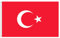 Lixure Türkische Flagge 90x150cm Türkei Fahne -Polyester, Digitaldruck, lebendige Farbe, lichtbeständig, doppelt genäht, mit 2 Messingösen für Garten Innen- Außenbereich