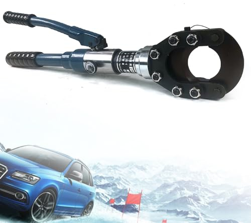 Cesoie idrauliche Ø 50 mm 70 KN tagliacavi idraulici cesoie per cavi in rame cesoie da taglio cavo in alluminio manuale idraulico in ghisa Cr40 per cu alluminio e cavo telefonico