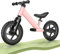 Vankarr Laufrad ab 1.5-4 Jahre bis zu 25 kg, Lenkrad und Sattel höhenverstellbar, Lenkradschloss, Ultraleicht Kinderlaufrad Balance Fahrrad für Jungen Mädchen (Rosa)