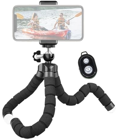 Porta Del Treppiede Del Telefono Cellulare - Tripode Per Smartphone Flessibile Per Registrazioni Video Mini Tripode Portatile Per Fotocamera E Cellulare Trippiede A Zampe Estendibile, Selfie Stick,