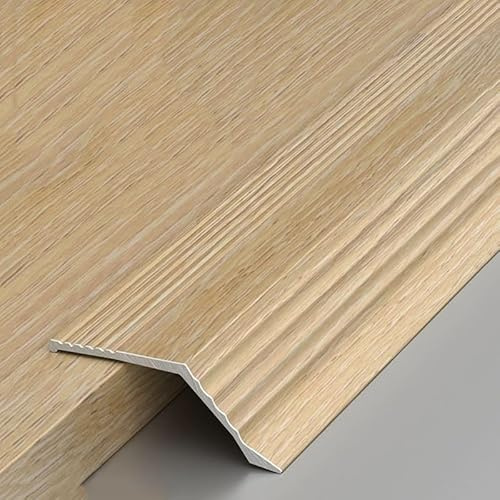 Bande De Transition De Seuil, Jointure De Plancher en Tôle Métallique, Recouvrement D'espace, Profilés TMW (1,57 Po X 2,95 Pi X 1 Pièce)(Original Wood)